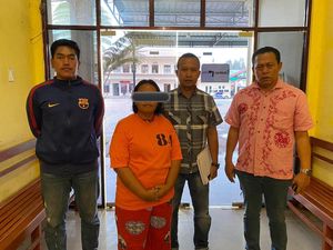 Gadaikan 2 Mobil Rental Modus Sewa, Emak-emak di Karo Ditangkap