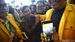 Momen Gibran Tiba di Rapimnas Partai Golkar