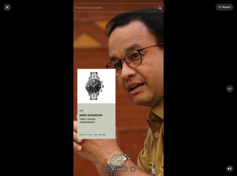 Jam Tangan Capres