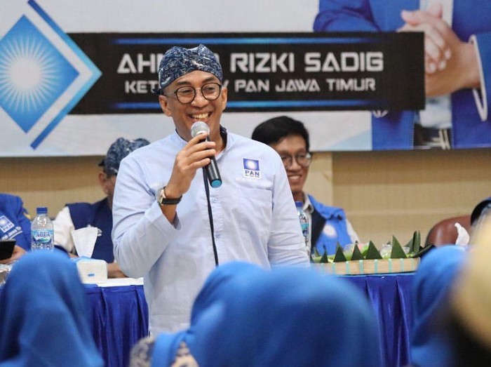 Ketua DPW Partai Amanat Nasional (PAN) Jawa Timur (Jatim) Ahmad Rizki