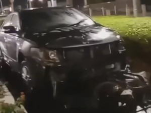 Kronologi Motor Tertabrak Sedan hingga Terseret dan Terbakar di Sudirman