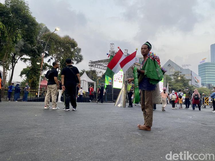 Berkah Para Pedagang di Hari Santri Nasional 2023
