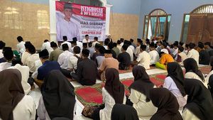 Ratusan Santri Gelar Doa Bersama untuk Dukung Gibran
