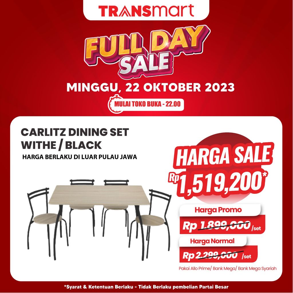 Produk diskon di Transmart Full Day Sale. (Transmart)