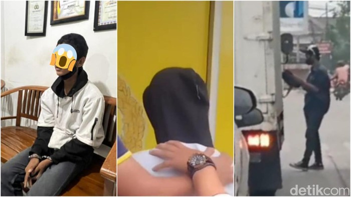 RH, remaja yang palak sopir truk boks dengan parang di Palembang.