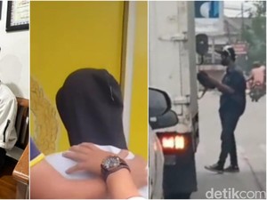 Pemalak Berparang di Palembang Viral Terekam Kamera Warga Diciduk!