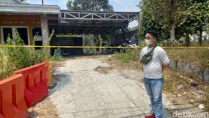 Rumah yang jadi TKP pembunuhan Tuti dan Amel di Subang.