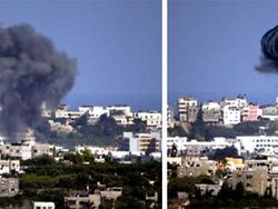 Seniman Palestina, Ubah Asap Perang Jadi Ilustrasi Menyayat Hati