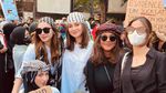 Syifa Hadju Ikut Turun ke Jalan Demo Bela Palestina