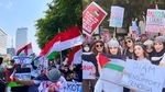 Syifa Hadju Ikut Turun ke Jalan Demo Bela Palestina