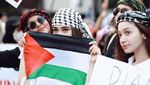 Syifa Hadju Ikut Turun ke Jalan Demo Bela Palestina