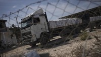 Rafah merupakan jalur utama keluar masuk Jalur Gaza yang tidak dikuasai Israel, dan menjadi fokus upaya penyaluran bantuan kepada 2,3 juta penduduk Gaza. (AP Photo/Fatima Shbair)