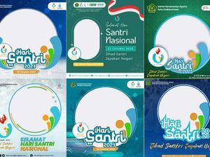 20 Twibbon Hari Santri Nasional 2026 Siap Pakai, Lengkap dengan 40 Caption