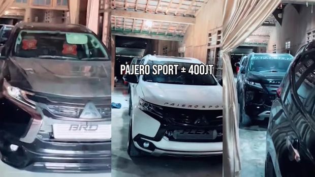 Viral mobil mewah diparkir di rumah kayu.
