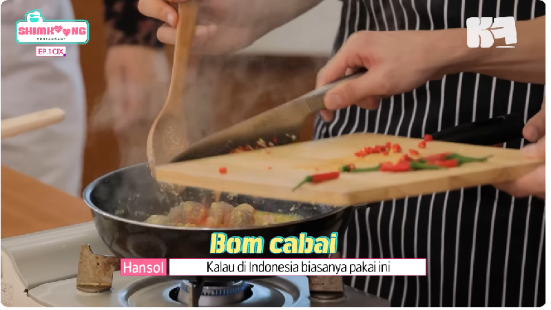 CIX masak seblak untuk pertama kalinya