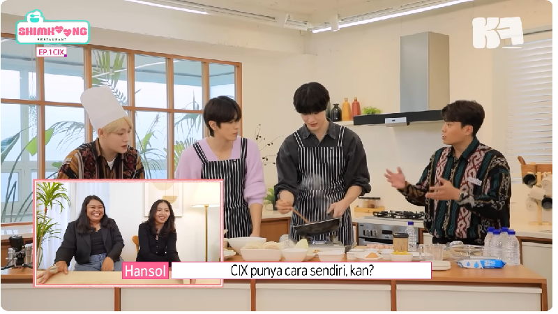 CIX masak seblak untuk pertama kalinya