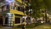 Bangunan ala hotel Eropa.