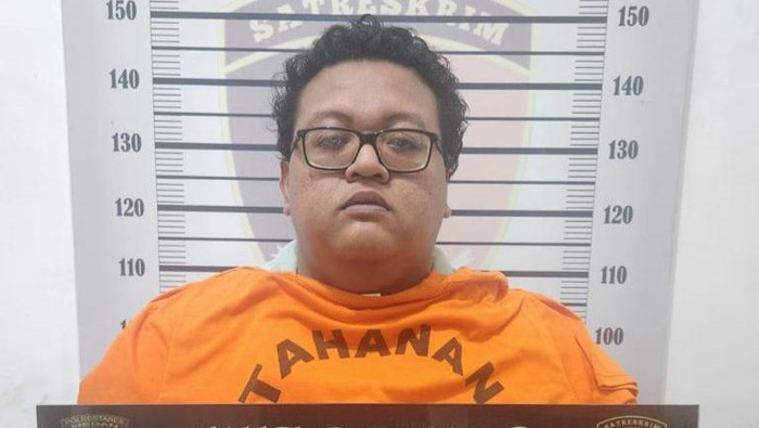 Fikri Murthada, pemilik akun Tiktok @bangmorteza (Foto: Dok. Polrestabes Medan)
