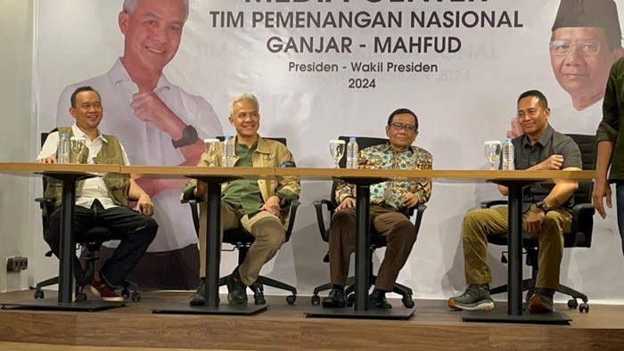 Ganjar Pranowo dan Mahfud Md