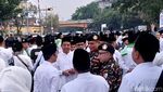 Hari Santri 2023, Lautan Baju Putih - Menag Berseragam Banser