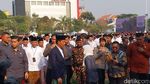 Hari Santri 2023, Lautan Baju Putih - Menag Berseragam Banser