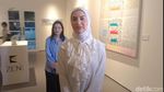 Momen Irish Bella dan Ammar Zoni Malam Minggu Bareng Lihat Pameran Lukisan