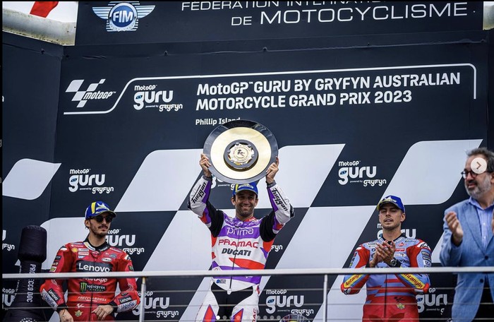 Johann Zarco juara MotoGP Australia 2023