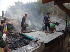 Balita di Bandung Barat Tewas Terjebak Kebakaran Ruko