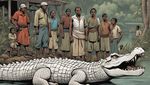 Legenda Buaya Putih Jelmaan Anak Sultan Penunggu Sungai Cirebon