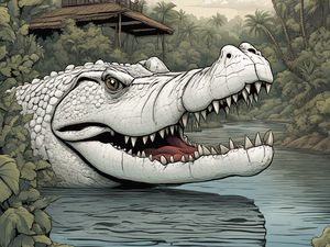 Legenda Buaya Putih Jelmaan Anak Sultan Penunggu Sungai Cirebon