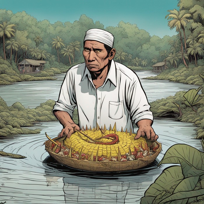 Komik Legenda Buaya Putih Penunggu Sungai Cirebon