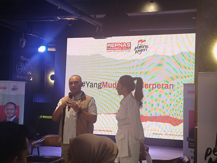 Koordinator Relawan Pengusaha Muda Nasional (Repnas) Anggawira