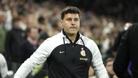 Mauricio Pochettino. Segera setelah berpisah dengan Chelsea, Pochettino langsung santer dikaitkan dengan MU. (AP/Kin Cheung)