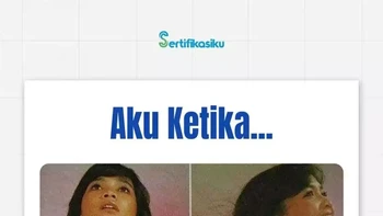 Rasa sesak di dada mendadak hilang. Foto: Instagram/sertifikasiku