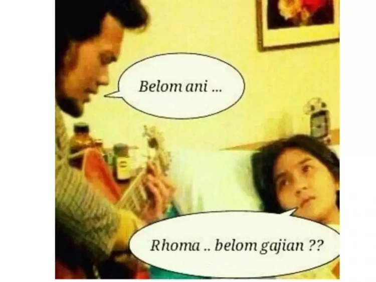 Meme Kocak Nunggu Gajian Sudah Tanggal Tua Nih