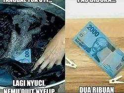Meme Kocak Nunggu Gajian, Sudah Tanggal Tua Nih!