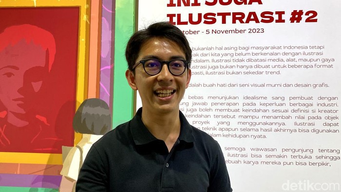 Pameran Ini Juga Ilustrasi #2 di NuArt Sculpture Park, Bandung.