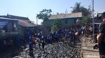 Penampakan Sampah Dibersihkan Pandawara-Pemkot di Kampung Nelayan Makassar