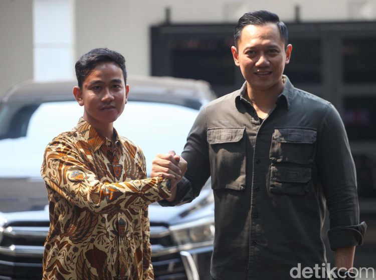 Potret Gibran Temui AHY di Jakarta