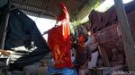 Potret Seniman Patung Batu Mojokerto Eksis Hingga Kini