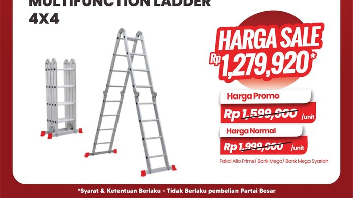 Tangga di Transmart Full Day Sale