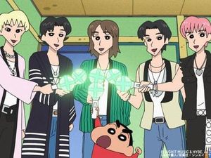 TXT Jadi Karakter Crayon Shinchan!