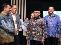 Wapres Maruf Amin Resmikan Gedung Pencakar Langit di Jakarta Timur