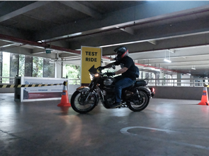 Dijamin Puas Ngetes Motor Baru, Area Test Ride IMOS Luasnya 1.100 Meter Persegi