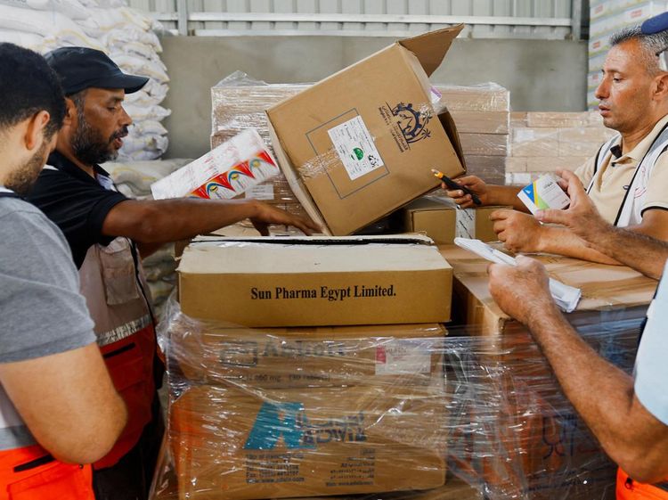 Bantuan Obat-obatan untuk Warga Gaza Mulai Berdatangan