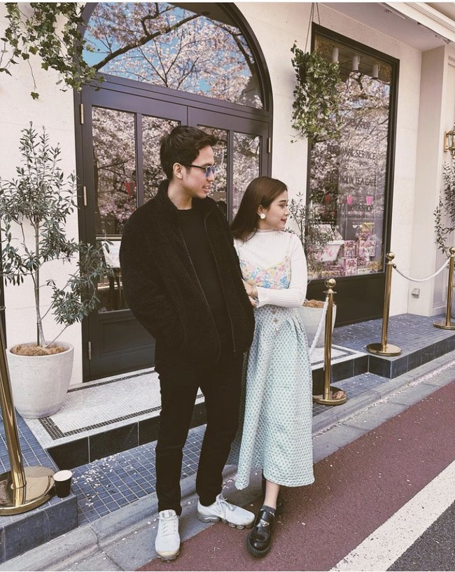 Hubungan Jodie dan Nio pun semakin lengket. Pelantun Aku Memilihmu mengungkap jalinan asmaranya kali ini dengan Antonio sangatlah indah. Foto: Dok. Instagram @brisiajodie96