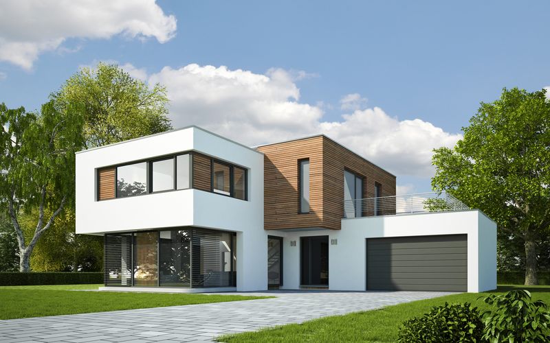 Desain 2 rumah lantai minimalis