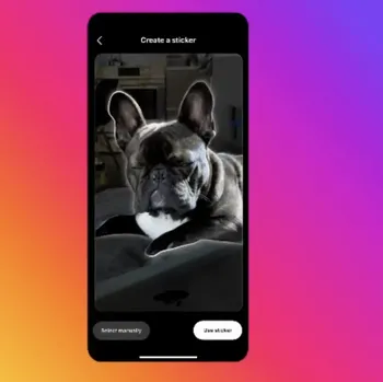 Fitur baru Instagram untuk buat stiker langsung pakai foto