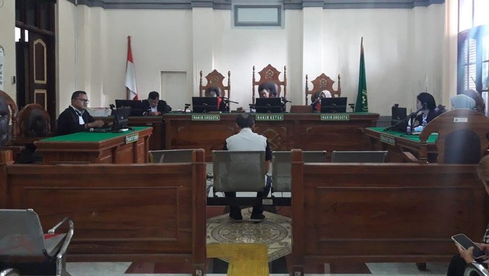 Foto: Sidang putusan mantan pegawai BRI Juan di PN Medan.(Dok. Kejari Asahan)