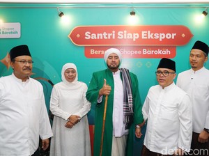 Habib Syech Dukung Program Santri Siap Ekspor Bersama Shopee